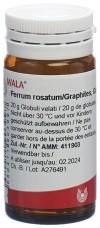WALA Ferrum rosatum/Graphites Globuli, 20 g