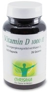CHRISANA Vitamine D3 Gélules 1000 IE, 100 pièces