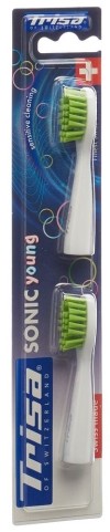 TRISA Ersatzset Sonic Pro Clean Young, 2 Stück