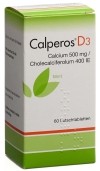 CALPEROS D3 comprimés sucer menthe bouteille, 60 pièces