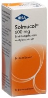 SOLMUCOL toux grasse comprimés effervescents 600 mg, 10 pièces