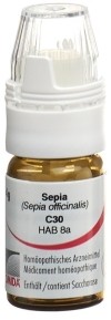 OMIDA Sepia Globuli C30 mit Dosierhilfe, 4 g