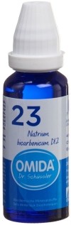 OMIDA SCHÜSSLER no23 natri bicarb dil 12 D 30 ml
