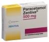 Paracetamol Zentiva comprimés 500 mg, 20 pièces