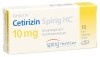 CETIRIZIN Spirig HC Filmtabl 10 mg 10 Stk