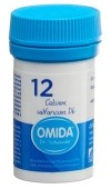 OMIDA SCHÜSSLER no12 calc sulf comprimés 6 D bouteille 20 g