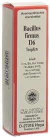 SANUM Bacillus firmus Tropfen D 6 5 ml