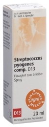 SPENGLERSAN Streptococcus pyogenes comp D13 Spray, 20 ml