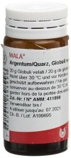 WALA Argentum/Quarz Globuli, 20 g