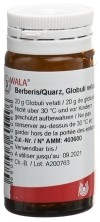 WALA Berberis/Quarz globules, 20 g
