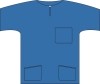 BARRIER Scrub Suit Shirt L bleu, 48 pièces