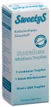 GOODNESS SweetyS Sucralose édulcorant gouttes, 10 ml