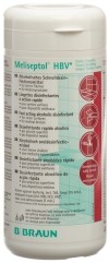 MELISEPTOL HBV Tücher Flächendesinfektion Dose, 100 Stück