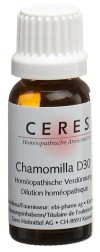 CERES Chamomilla D30 Dilution, 20 ml
