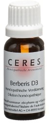 CERES berberis 3 D dilution 20 ml
