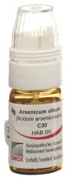 OMIDA Arsenicum album Globuli C30 Dosierhilfe, 4 g
