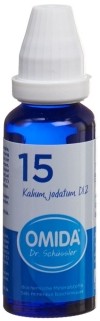 OMIDA SCHÜSSLER no15 kal jod dil 12 D 30 ml