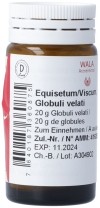 WALA Equisetum/Viscum globules, 20 g