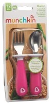 MUNCHKIN Raise fourchette et cuillère inox, 2 pièces