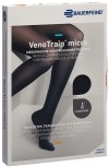 BAUERFEIND VT MICRO AG CCL2 M n/l pied ouvert noir micropicot, 1 paire