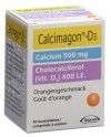 CALCIMAGON D3 comprimés croquer 500/800 orange, 30 pièces