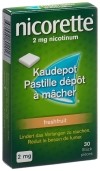 NICORETTE Freshfruit pastilles dépôts à mâcher 2mg, 30 pièces