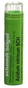SN acidum nitricum gran 9 CH 4 g