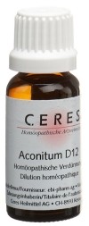 CERES aconitum 12 D dilution 20 ml