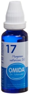 OMIDA SCHÜSSLER Nr17 Mang sulf Dil D 12 Fl 30 ml
