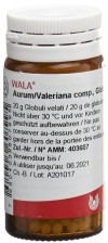 WALA Aurum/Valeriana comp globules, 20 g