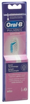 Oral-B Aufsteckbürsten Pulsonic Sensitiv, 2 Stück