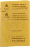 OMS certificat vaccin international jaune