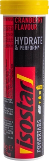 Isostar Powertabs Brausetabletten Cranberry, 10 Stück