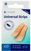 LIVSANE Classic Univeral Pflaster Strips, 20 Stück
