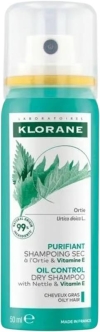 KLORANE Brennessel Trockenshampoo Spray, 50 ml