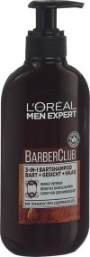 MEN EXPERT Barber club shampooing pour barbe 3en1, 200 ml