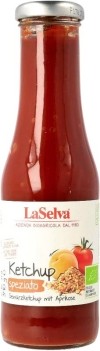 La Selva Ketchup speziato mit Aprikosen, 340 g