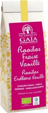 Les Jardins de Gaïa Rooibos fraise vanille tisane Bio Fairtrade, 100 g