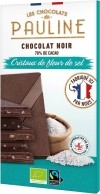 Les Chocolats de PAULINE Schokolade 70% Fleur de Sel, 80 g