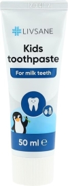 LIVSANE Kinderzahnpasta für Milchzähne, 50 ml