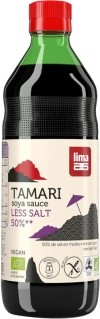 Lima TSauce soja Tamari 50% de sel en moins, 250 ml