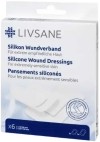 LIVSANE pansements silicone ultra sensitive, 6 pièces
