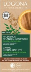 LOGONA Pflanzen-Haarfarbe Pulver 02 Kupferblond, 100g