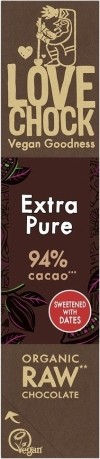 lovechock Barre de chocolat extra pur 94% cacao