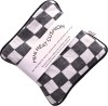 Lili Pepper Mini Heat Pad Check Black Offwhite