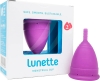 LUNETTE Menstruationstasse lila, Grösse 2