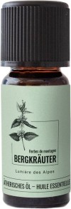 Lumières des Alpes Spa Alpina Huile essentielle Herbes de montagne, 10 ml