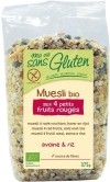 Ma vie sans Gluten Bio Müesli 4 rote Früchte glutenfrei, 375 g