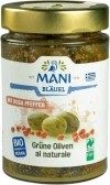 MANI Bio Grüne Oliven naturale mit Koriander & rosa Pfeffer