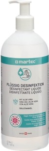 Martec Desinfektion Flüssig Aloe Vera, 500 ml